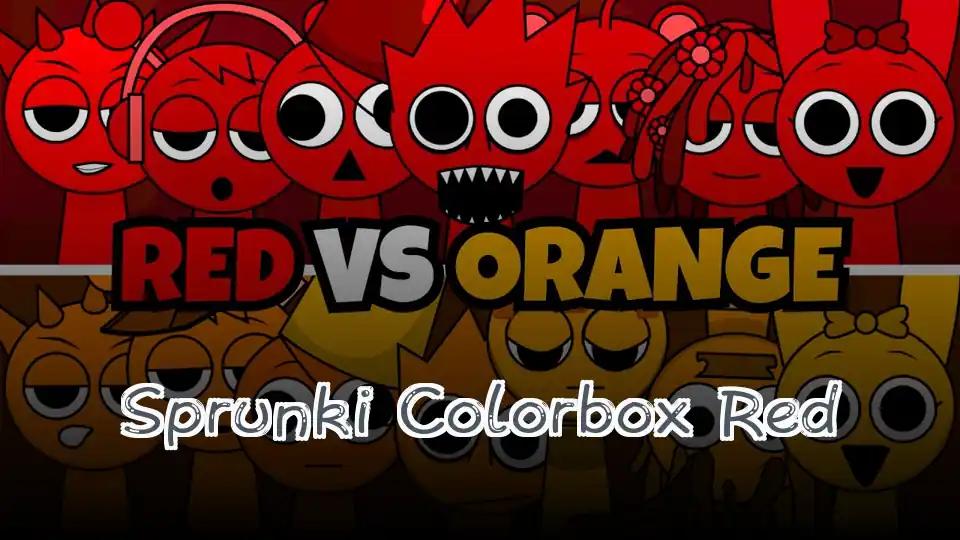Sprunki Colorbox Red