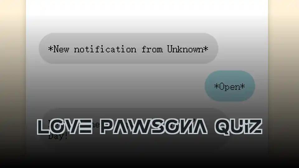 Love Pawsona Quiz