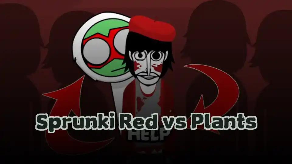 Sprunki Red vs Plants