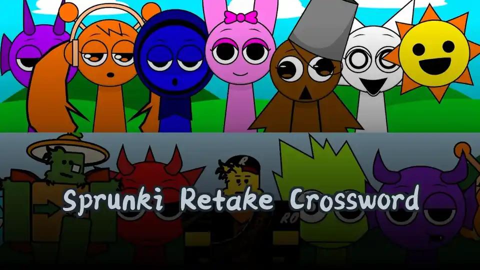 Sprunki Retake Crossword