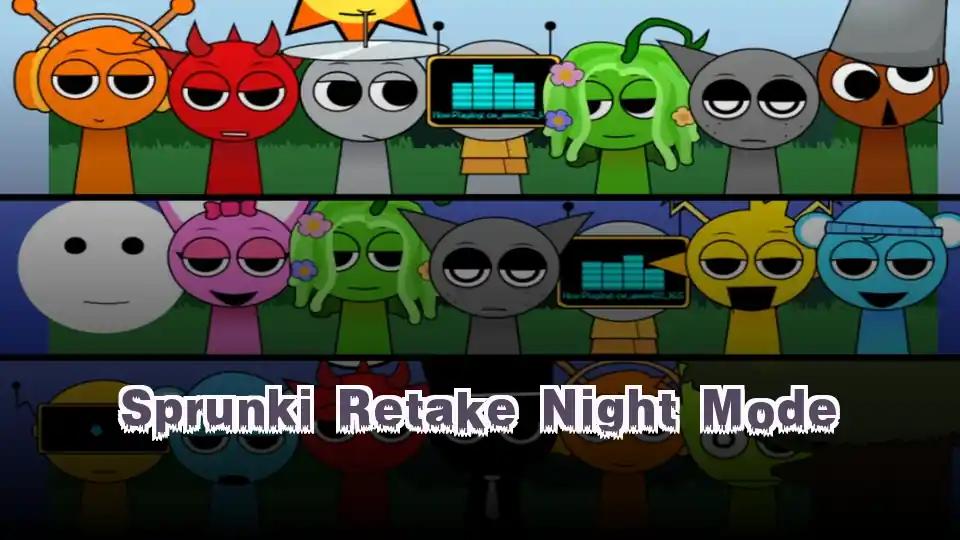 Sprunki Retake Night Mode