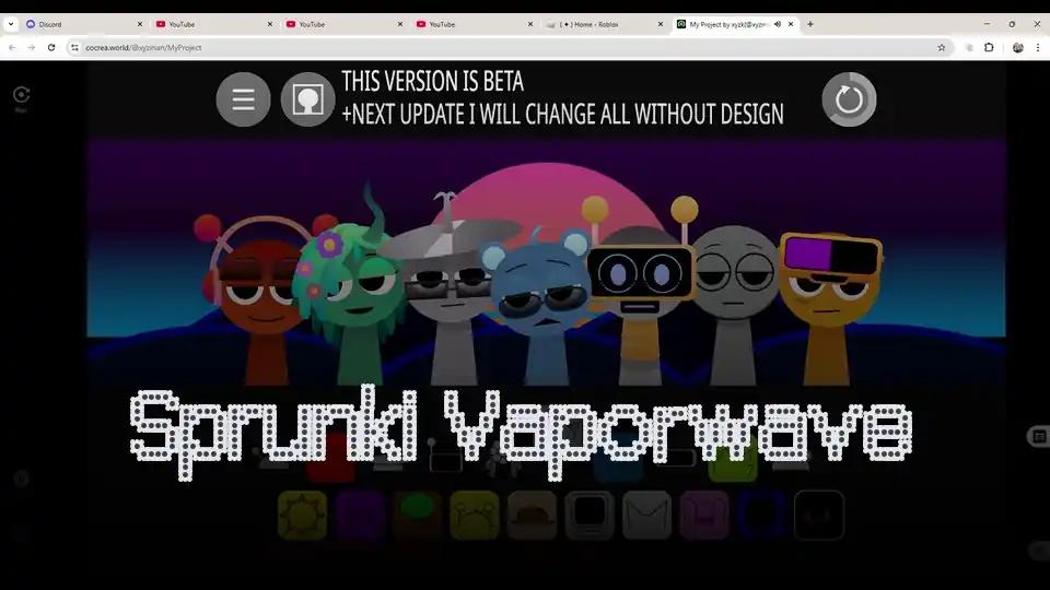 Sprunki Vaporwave