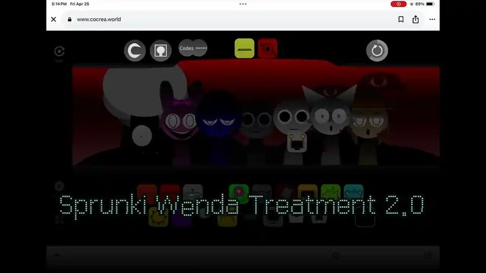 Sprunki Wenda Treatment 2.0