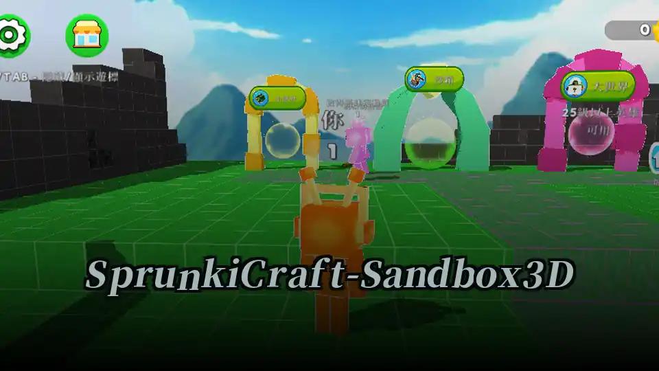 Sprunki Craft - Sandbox 3D