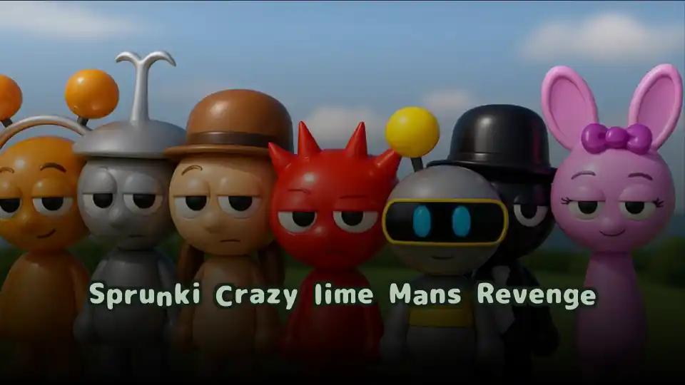 Sprunki Crazy lime Mans Revenge